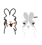 Rabbit Der ＆ Apple（個別スタンプ：25）