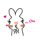 Rabbit Der ＆ Apple（個別スタンプ：38）