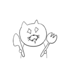 ねこはちの日常（個別スタンプ：8）