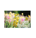 Flowers greeting（個別スタンプ：2）