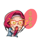 Nerd Hijab（個別スタンプ：4）
