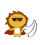 Handsome lion And Egg lion（個別スタンプ：31）