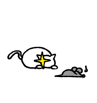 ネコな線。（個別スタンプ：9）