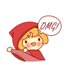 Little Red Riding Hood Ep.1 (EN)（個別スタンプ：34）