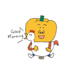 Hi ！Big Nose sweet pepper（個別スタンプ：34）