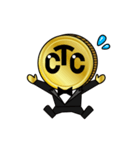 ミスタークリプト （暗号通貨、仮想通貨）（個別スタンプ：9）
