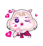 Super Cute Flying Squirrels-Cookie ＆ Dot（個別スタンプ：7）