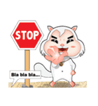 Super Cute Flying Squirrels-Cookie ＆ Dot（個別スタンプ：18）