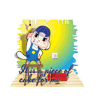 Super Cute Flying Squirrels-Cookie ＆ Dot（個別スタンプ：28）