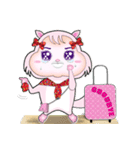 Super Cute Flying Squirrels-Cookie ＆ Dot（個別スタンプ：36）