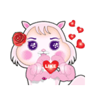 Super Cute Flying Squirrels-Cookie ＆ Dot（個別スタンプ：37）