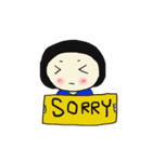 Amoyo Girl（個別スタンプ：9）