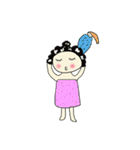 Amoyo Girl（個別スタンプ：17）