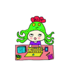 Amoyo Girl（個別スタンプ：24）