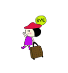 Amoyo Girl（個別スタンプ：30）