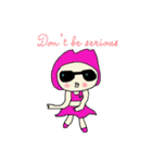 Amoyo Girl（個別スタンプ：34）