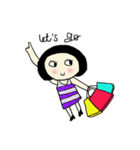 Amoyo Girl（個別スタンプ：35）