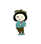 Amoyo Girl（個別スタンプ：38）