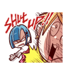 What's wrong with my friends！？_Part1（個別スタンプ：16）