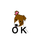 わんこのリーフ（個別スタンプ：4）