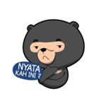 Bedu - Beruang Madu（個別スタンプ：21）
