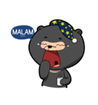 Bedu - Beruang Madu（個別スタンプ：22）