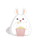Daily Cute Rabbit（個別スタンプ：8）