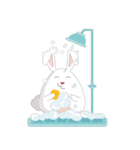 Daily Cute Rabbit（個別スタンプ：24）