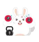 Daily Cute Rabbit（個別スタンプ：26）