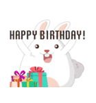 Daily Cute Rabbit（個別スタンプ：39）