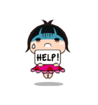プディングガール（個別スタンプ：34）