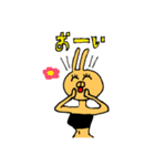 手書きうさぎさんスタンプ（個別スタンプ：2）