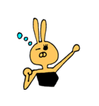 手書きうさぎさんスタンプ（個別スタンプ：7）