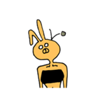 手書きうさぎさんスタンプ（個別スタンプ：11）