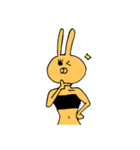 手書きうさぎさんスタンプ（個別スタンプ：12）