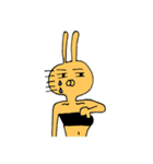 手書きうさぎさんスタンプ（個別スタンプ：19）