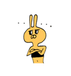 手書きうさぎさんスタンプ（個別スタンプ：27）