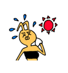 手書きうさぎさんスタンプ（個別スタンプ：32）