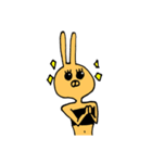 手書きうさぎさんスタンプ（個別スタンプ：33）