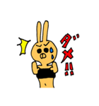 手書きうさぎさんスタンプ（個別スタンプ：35）