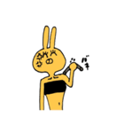 手書きうさぎさんスタンプ（個別スタンプ：38）