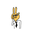手書きうさぎさんスタンプ（個別スタンプ：39）