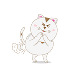 happy fat cat（個別スタンプ：27）