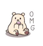 Low Fat Bear ( ENG ver.)（個別スタンプ：15）