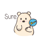 Low Fat Bear ( ENG ver.)（個別スタンプ：20）