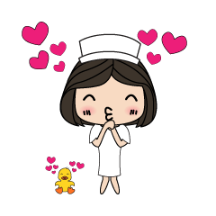 [LINEスタンプ] Pedpook's nurse