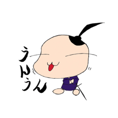 [LINEスタンプ] 侍たけちおと愉快な仲間たち