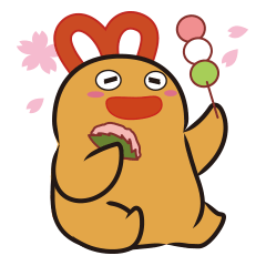 [LINEスタンプ] 癒しと元気のもみかる もみおの1年間