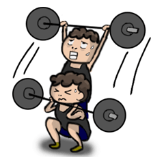 [LINEスタンプ] Lifting Tribes CrossFit