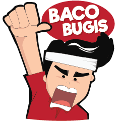 [LINEスタンプ] Baco Bugis